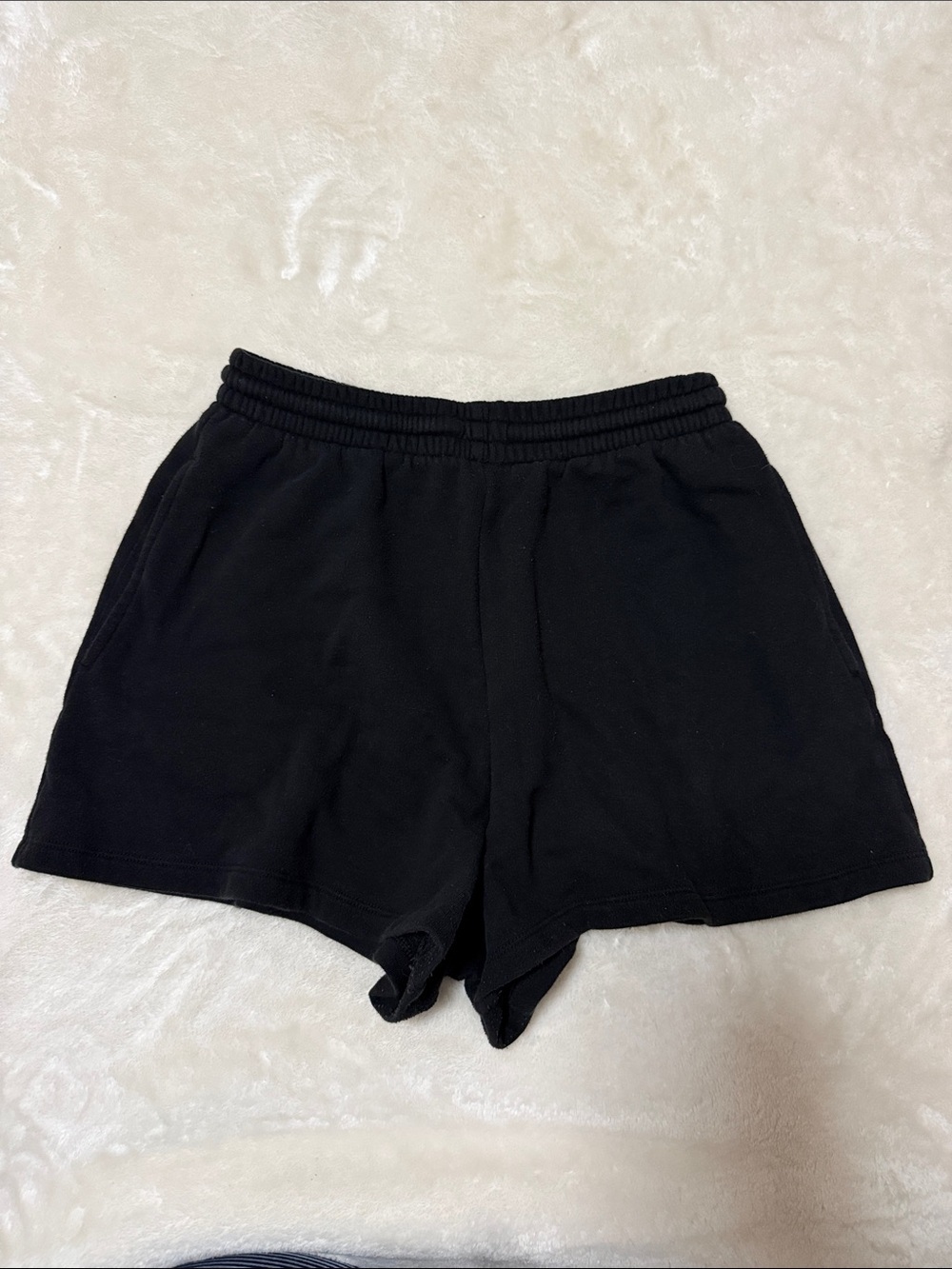 PINK Victoria's Secret Black Athletic Lounge Shorts